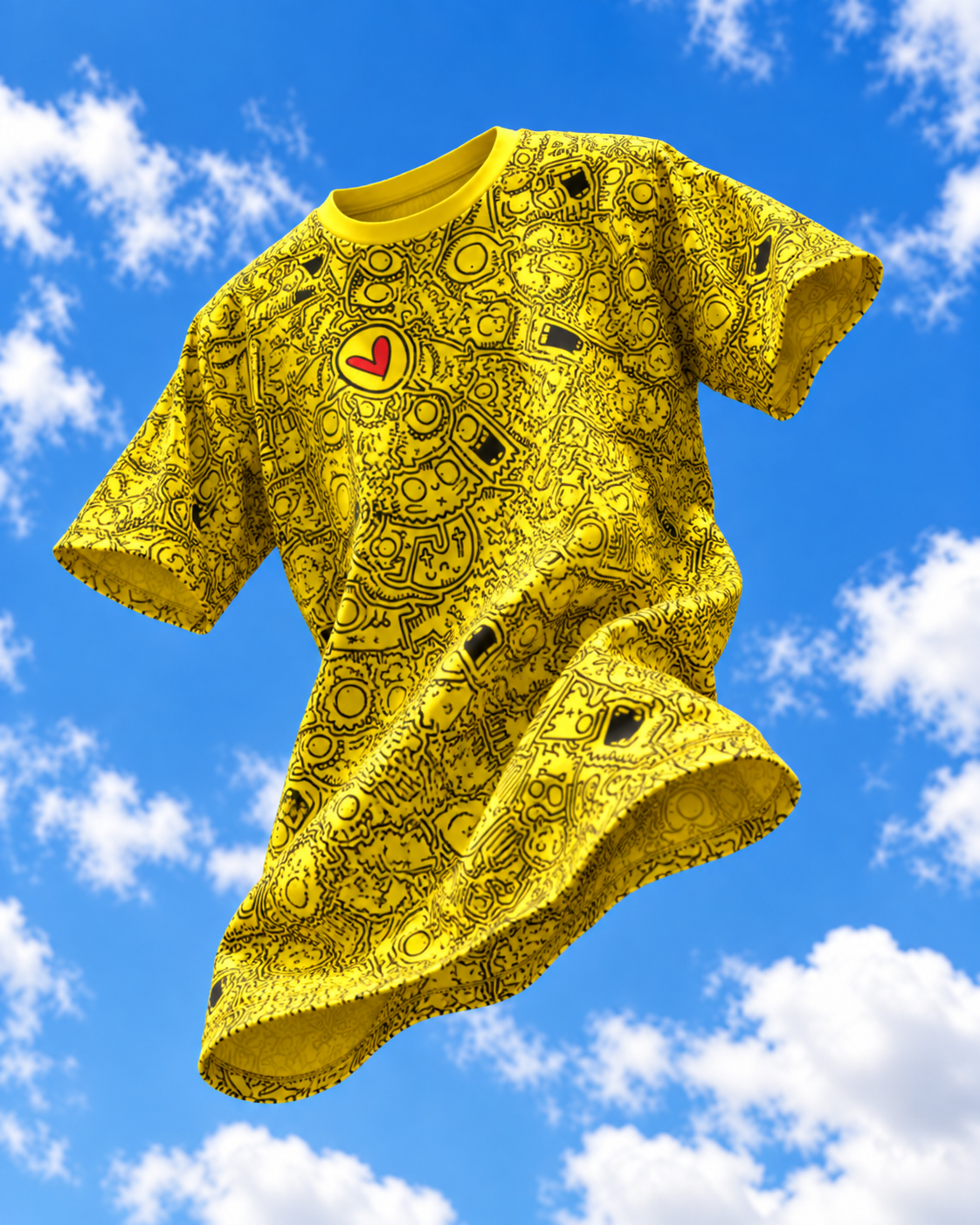 Playera amarilla